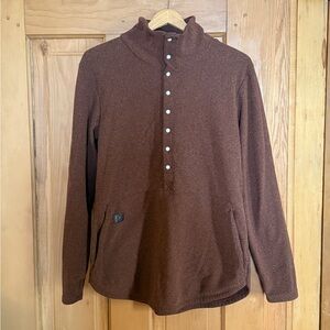 Desk Snap Fleece Pullover